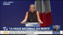 Élections européennes: Marine Le Pen veut finir 