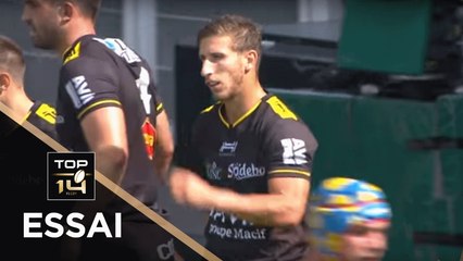 TOP 14 - Essai Vincent RATTEZ (SR) - La Rochelle - Perpignan - J4 - Saison 2018/2019