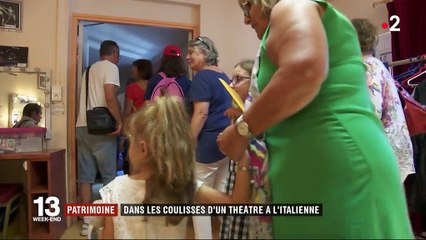 Patrimoine : dans les coulisses d'un théâtre à l'italienne