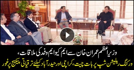 MQM delegation calls on PM, mulls over development packages for Karachi, Hyderabad