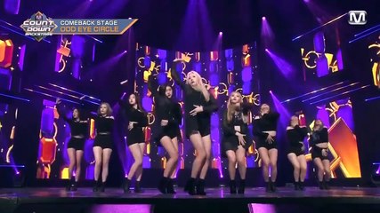 [ENG] LOONA Odd Eye Circle MCountdown Backstage (171118)