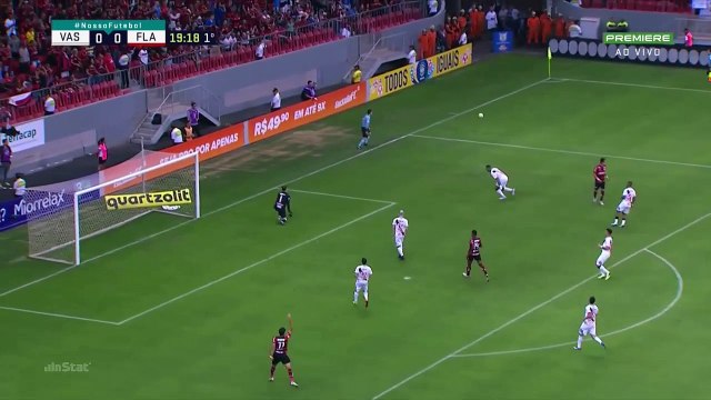LEANDRO CASTAN VASCO 1X1 FLAMENGO BRASILEIRO 2018