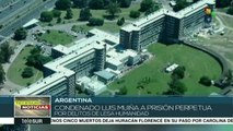 Condenan a Luis Muiña a prisión perpetua por delitos de lesa humanidad