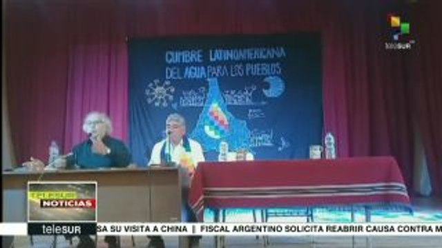 Argentina: Cumbre Latinoamericana del Agua para los Pueblos