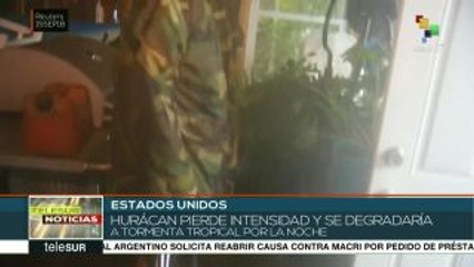 EE.UU.: huracán Florence pierde intensidad y se degrada