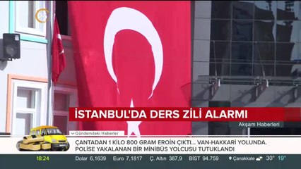 İstanbul'da ders zili alarmı