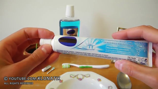 EATING TOOTHPASTE!! Kluna Tik Dinner ASMR eating sounds no talk COMER DENTÍFRICA 吃牙膏 Logan Paul