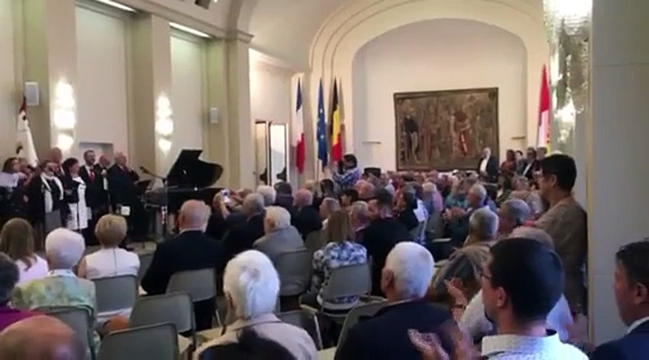 Des frites et des moules à Tournai