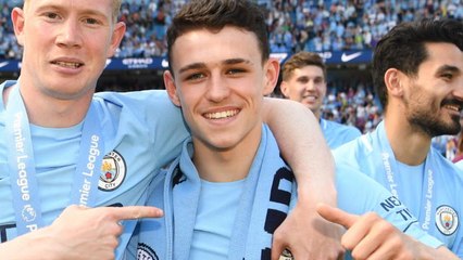 Скачать видео: 'I feel guilty, he deserves to play' - Guardiola on Foden's first team chances