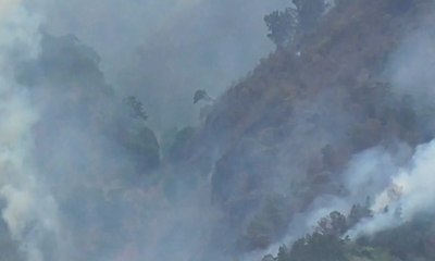 Kebakaran di Gunung Sumbing Kembali Membesar