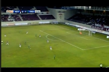 Johansson   Amazing  Second  Goal   (0:2)  Larisa - Panathinaikos