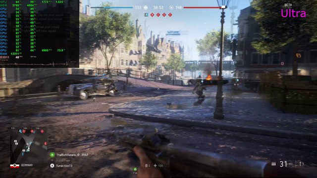 BF5 GTX 1050Ti fps test Ultar/High/Medium/low