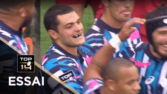 TOP 14 - Essai Laurent PANIS (SFP) - Paris - Toulon - J4 - Saison 2018/2019