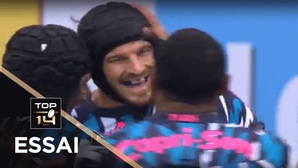 TOP 14 - Essai Hugh PYLE (SFP) - Paris - Toulon - J4 - Saison 2018/2019