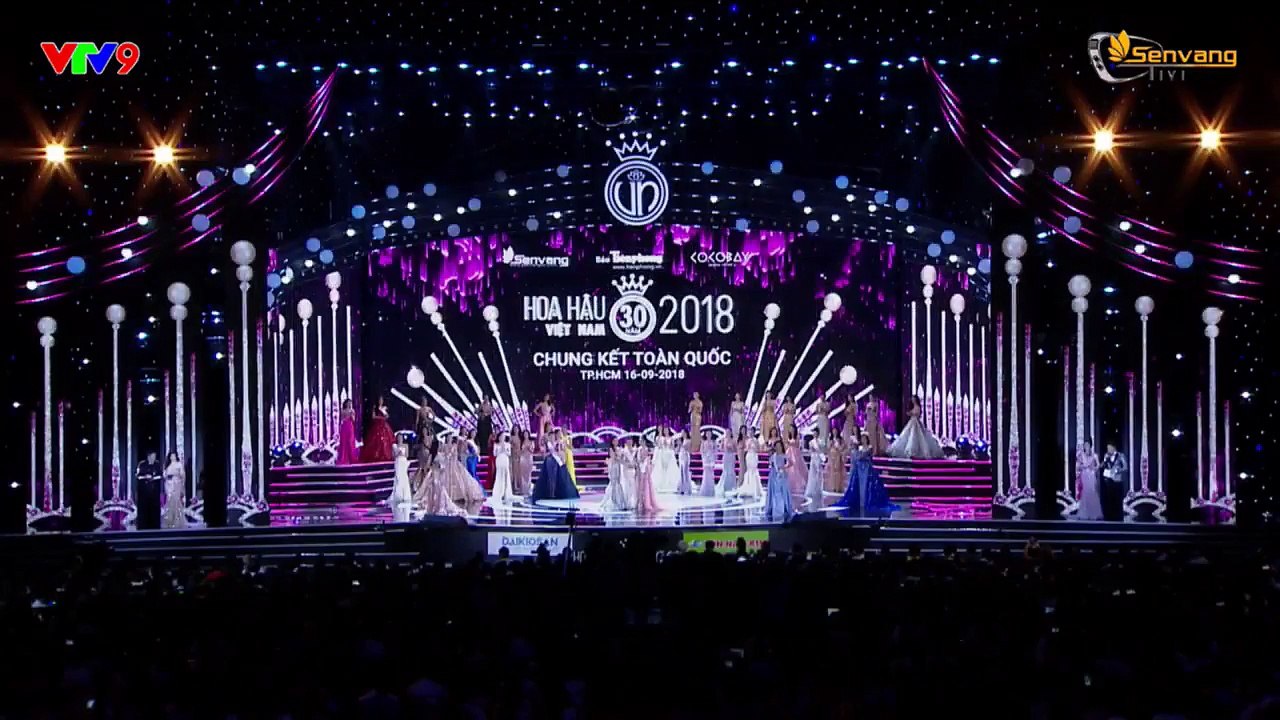 Khoảnh khắc đăng quang của Tân Hoa Hậu Việt Nam 2018: Trần Tiểu Vy