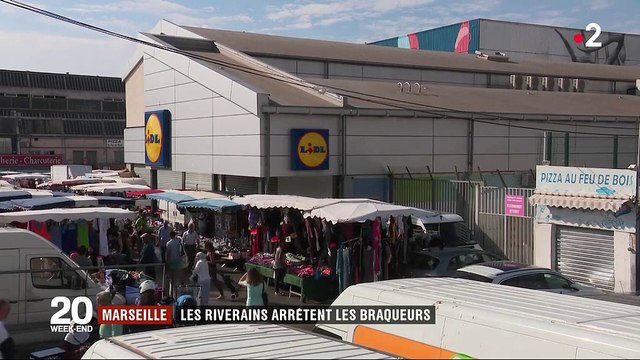 Braquage à Marseille : des riverains empêchent les voleurs de fuir