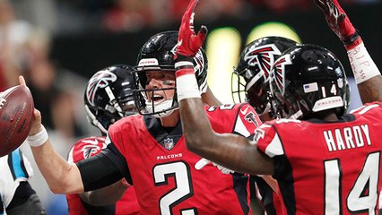 Matt Ryan sneaks into the end zone for 1-yard TD