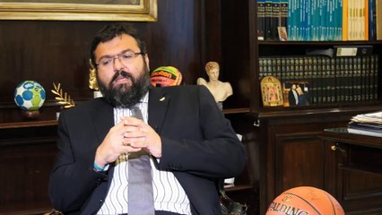 Ο υφυπουργός αθλητισμού Γιώργος Βασιλειάδης στο STAR Κεντρικής Ελλάδας