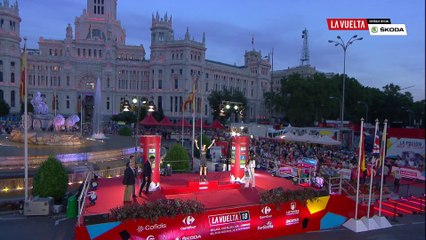 Yates, white jersey - Étape 21 / Stage 21 - La Vuelta 2018