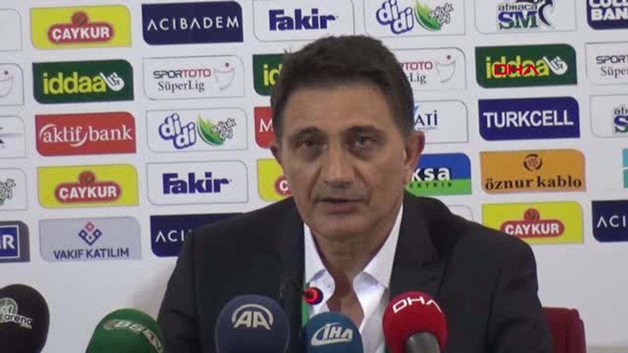 Spor Çaykur Rizespor - Bursaspor Maçının Ardından