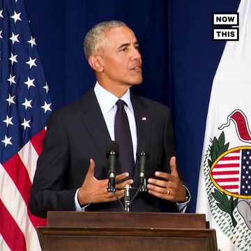 Barack Obama Addresses Donald Trump By Name In Midterms Speech NowThis Politics