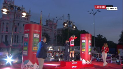 Yates, red jersey - Étape 21 / Stage 21 - La Vuelta 2018