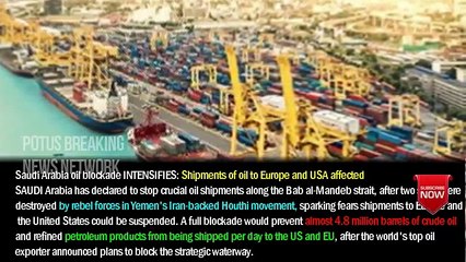 Very latest world news !!Saudi Arabia oil blockade INTENSIFIES Shipments of oil to Europe and USA affected, News 7_31_18