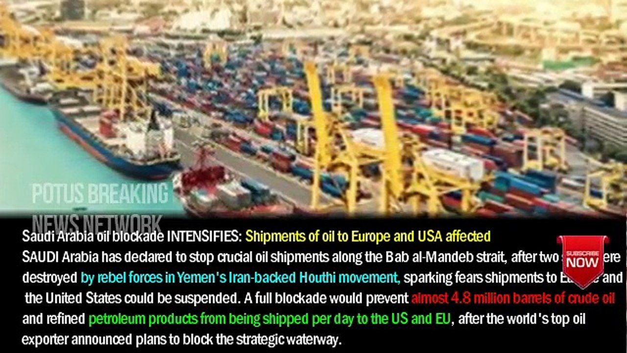 Very latest world news !!Saudi Arabia oil blockade INTENSIFIES Shipments of oil to Europe and USA affected, News 7_31_18