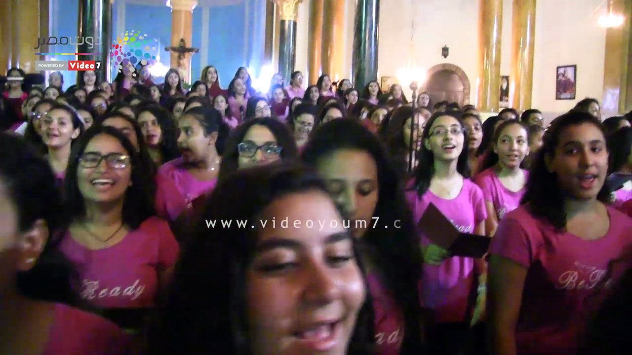 كنيسة العذراء بمسرة تحتفل بعيد النيروز بحضرو ال...