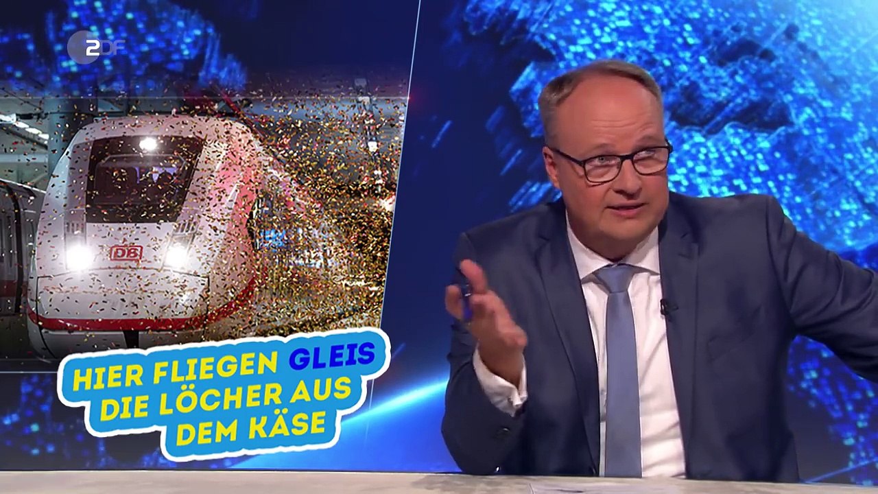Olaf Schubert: Die vielen Probleme der Deutschen Bahn | heute-show vom 14.09.2018