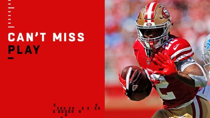 Can't-Miss-Play: Breida ZOOMS past Lions for 66-yard TD