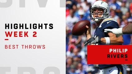 Philip Rivers' best throws | Week 2