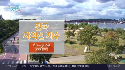 큰 일교차 주의, 목요일 비 내린 후 선선해져