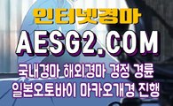 온라인경마 인터넷경마 A E S G 2쩜 COM ☫☫☫ 한국경마