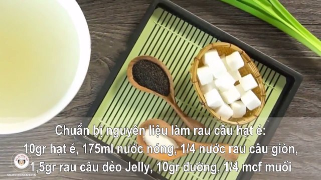 Món ngon mỗi ngày: Cách làm RAU CÂU DỪA ĐẬU BIẾC ngon mát lạnh
