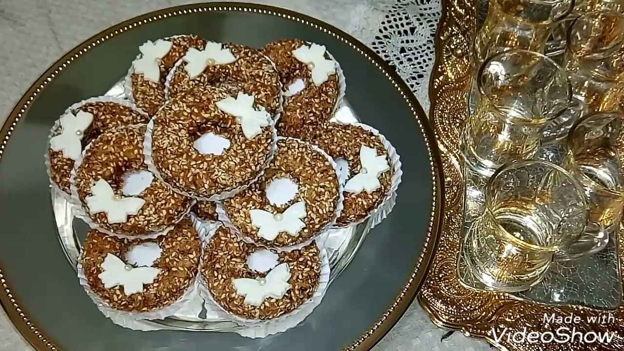 حلوة اساور الجلجلان بمقادير بسيطة ولا اسهل ولا اروع مع سوسن قاطو