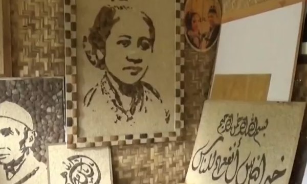 Unik! Ini dia Bisnis Seni Dari Limbah Batok Kelapa