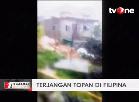 Terjangan Topan Mangkhut di Filipina Tewaskan 12 Orang