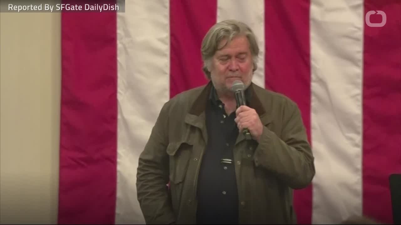 Steve Bannon Calls Time's Up The Most Powerful Political Movement