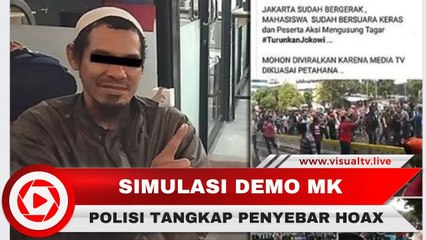 Polisi Tangkap Penyebar Hoax Video Rusuh MK, Pelaku Anggota Ormas Islam