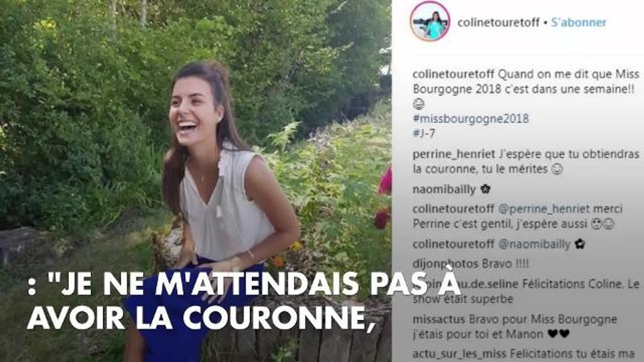 PHOTOS. Miss France 2019 : découvrez Coline Touret, la magnifique Miss Bourgogne 2018