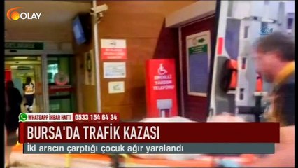 Bursa'da trafik kazası