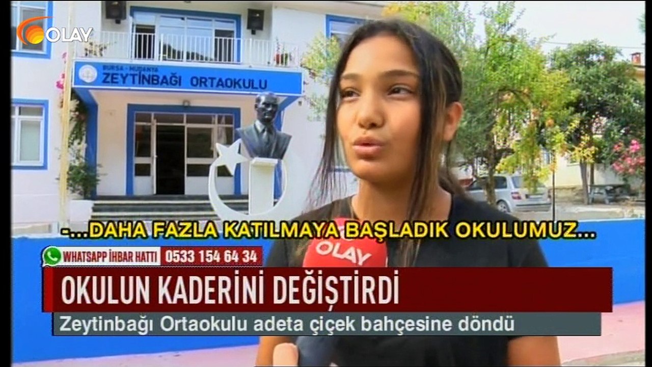 Okulun kaderini değiştirdi