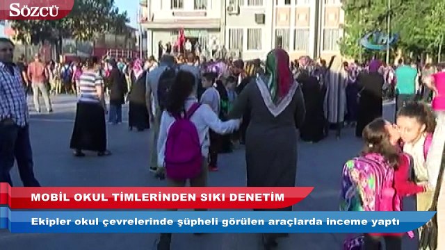 Mobil okul timlerinden sıkı denetim