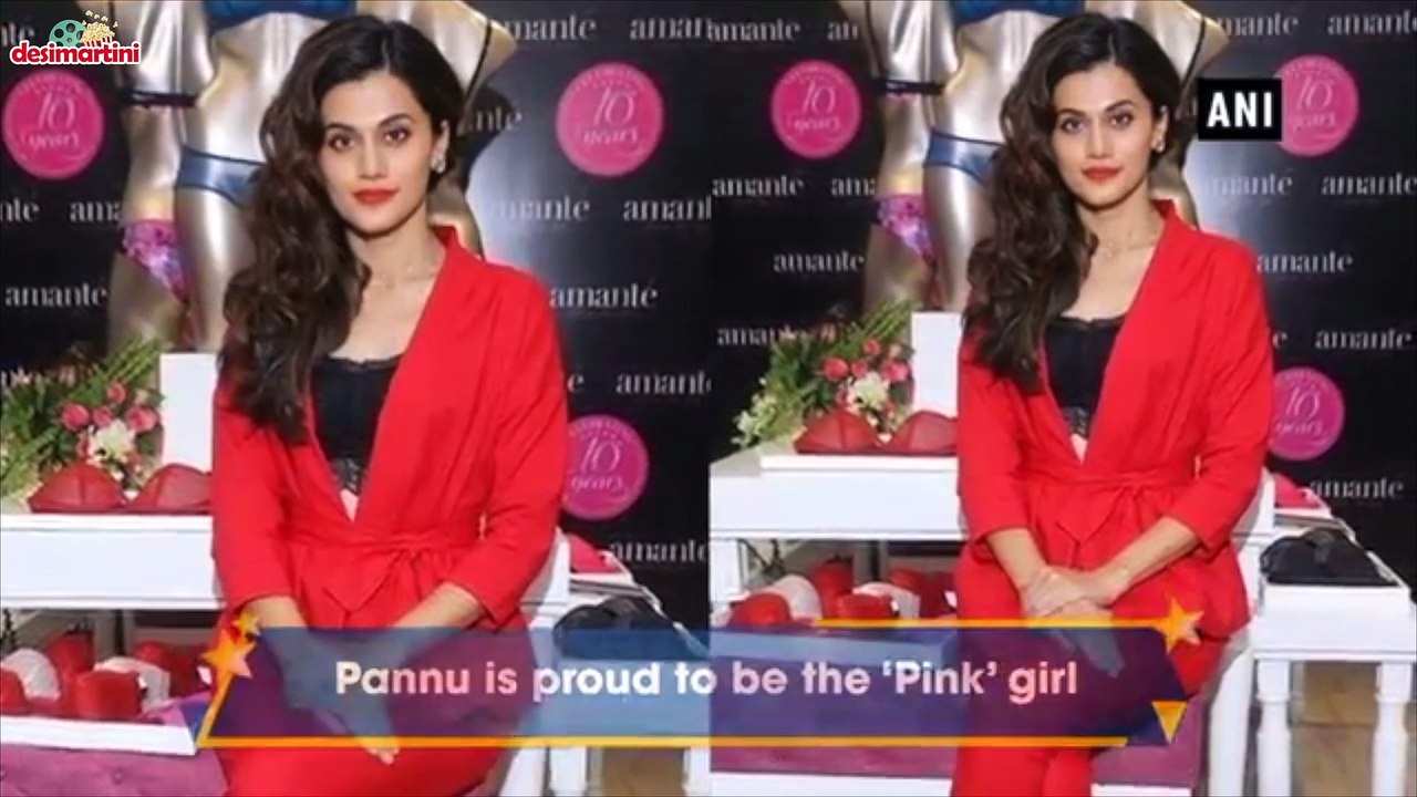 Taapsee proud to be the ‘Pink girl’