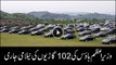102 luxury cars of PM House being auctioned