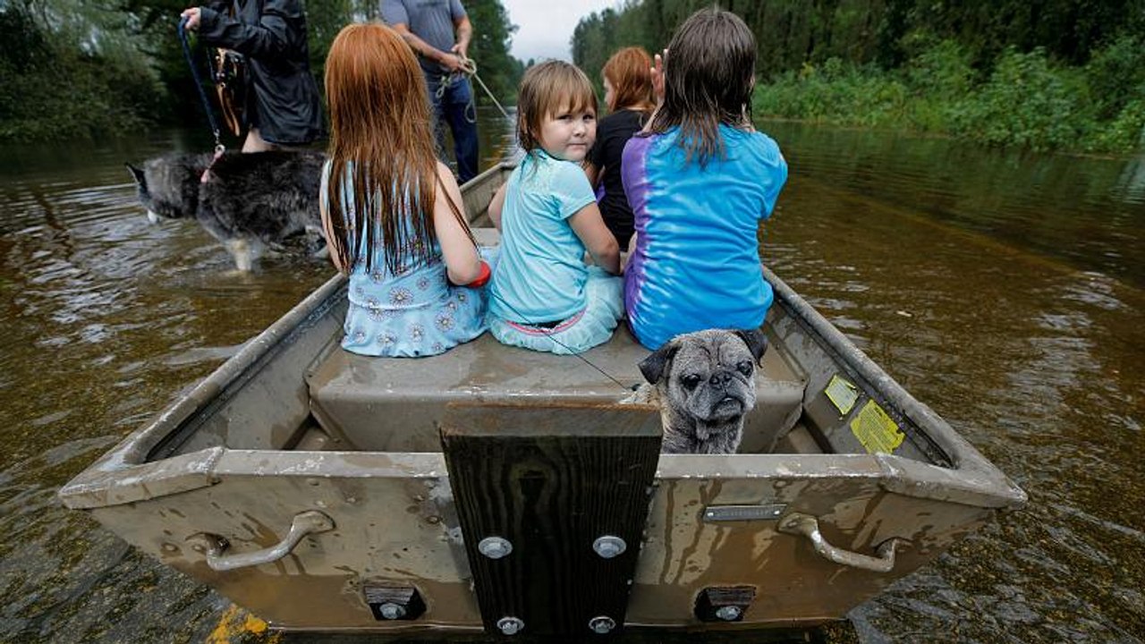 Fluten in den USA: 'So etwas habe ich noch nie gesehen'
