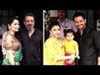 B-Town Pours In At Salman's Sister Arpita House To Seek Blessings Before Ganpati Visarjan