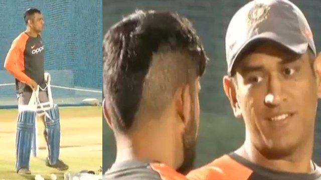 India VS Pakistan Asia Cup: MS Dhoni practicing hard for marquee clash | वनइंडिया हिंदी