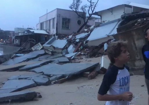 Hong Kong Coastal Village Suffers Catastrophic Damage in Typhoon Mangkhut
